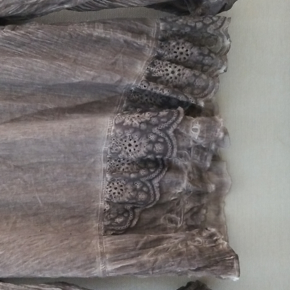 Gretty Zueger Long Sleeve Blouse Size Medium - Picture 4 of 13